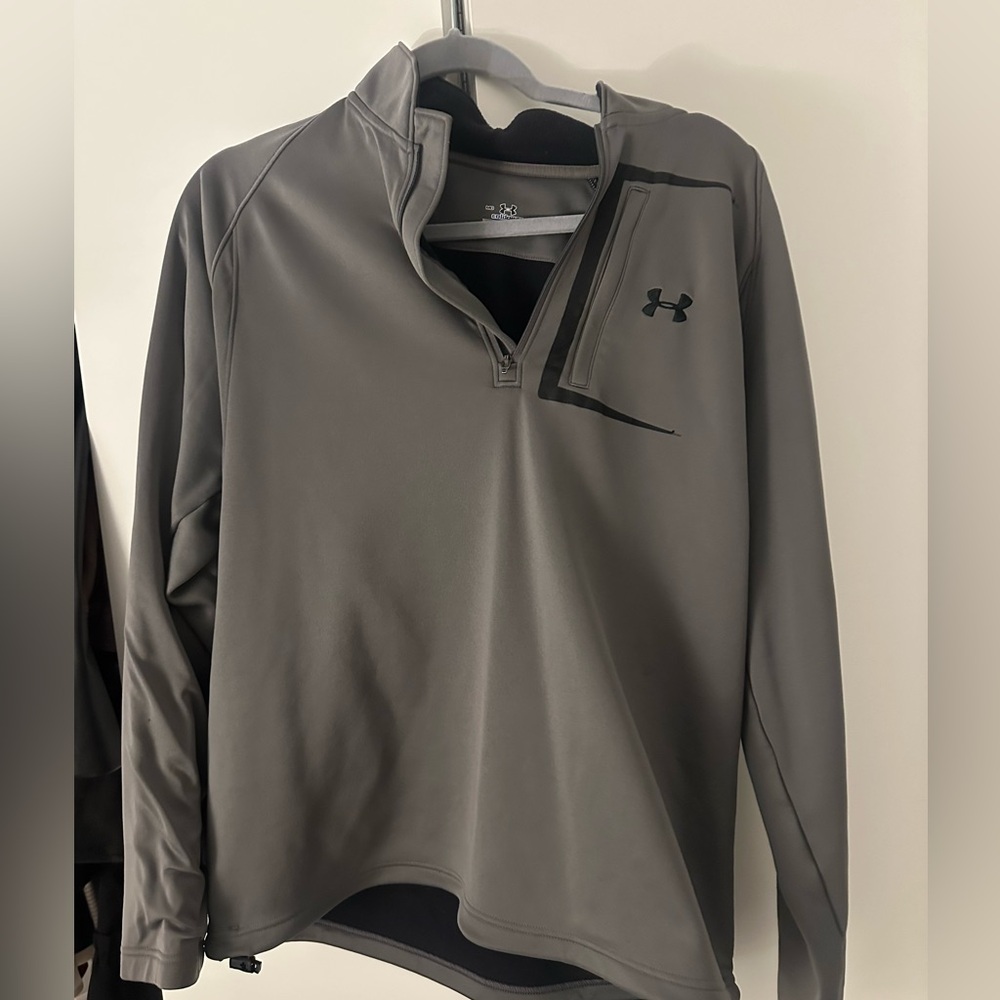 Under armour half zip